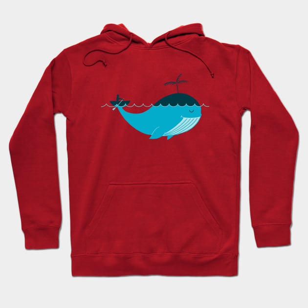 Whale navigation Hoodie by coffeeman